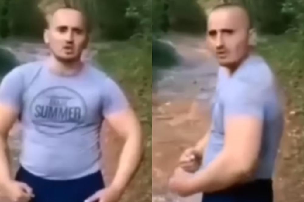 KAD IH UVATI OVA ZVER! Ovaj čovek je uputio PRETEĆU PORUKU svojim neprijateljima! (VIDEO)