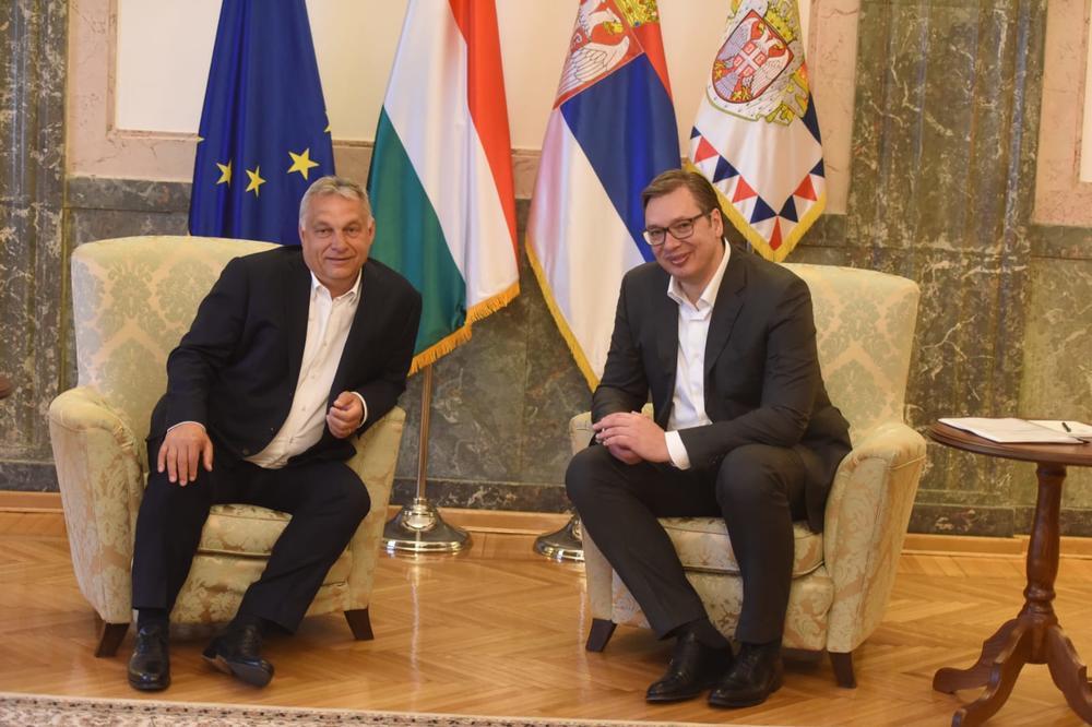 ODNOSI SRBIJE I MAĐARSKE SU NAJBOLJI U SAVREMENOJ ISTORIJI, STIŽU NOVE INVESTICIJE! Orban i Vučić održali sastanak