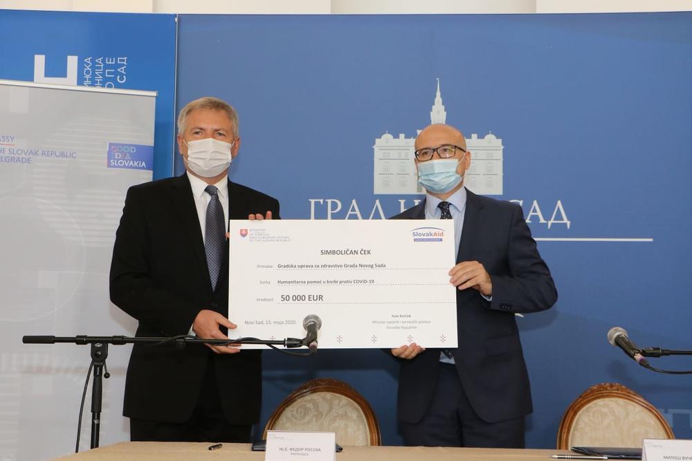 VUČEVIĆ: Zahvaljujemo se našim prijateljima na donaciji, novac ćemo usmeriti na primarnu zdravstvenu zaštitu