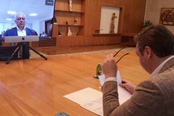 ODRŽAN SASTANAK VUČIĆA I PREDSTAVNIKA SRBA IZ CRNE GORE: Govorilo se o važnim temama