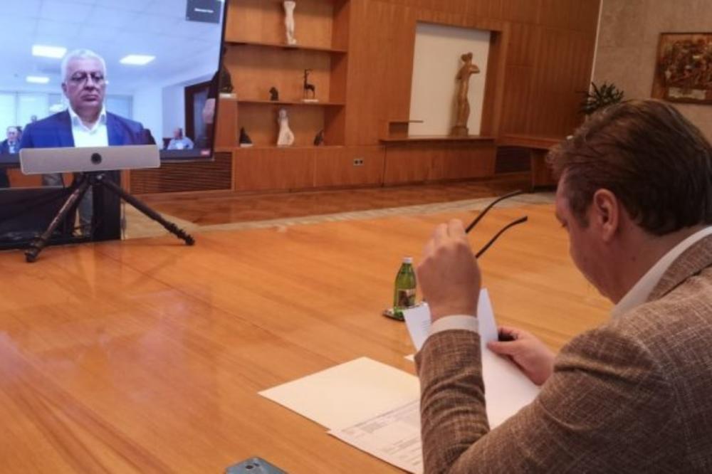 ODRŽAN SASTANAK VUČIĆA I PREDSTAVNIKA SRBA IZ CRNE GORE: Govorilo se o važnim temama