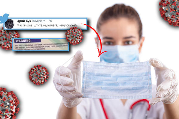 ISPRAVKA: Zaštitne maske SPREČAVAJU ŠIRENJE VIRUSA AKO IH NOSI OSOBA KOJA JE ZARAŽENA