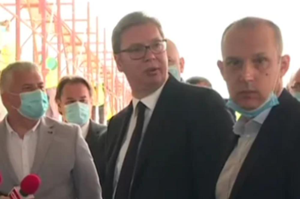 OVDE ĆEMO IMATI BOLJU BOLNICU OD NEKIH U BEOGRADU: Vučić obišao radove na obnovi Zdravstvenog centra u Prokuplju