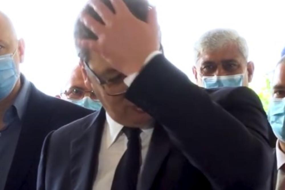 POTEZ VUČIĆA NASMEJAO SVE RADNIKE U PROKUPLJU: Uhvatio se za glavu, evo zbog čega