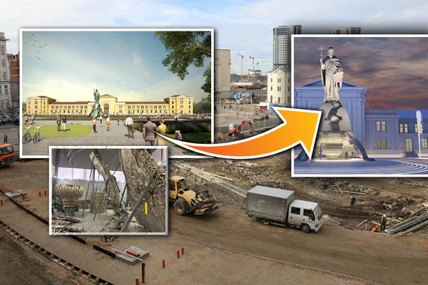 ROK ZA MONTAŽU STATUE STEFANA NEMANJE JE 45 DANA: Evo kada se očekuje završetak radova na Savskom trgu