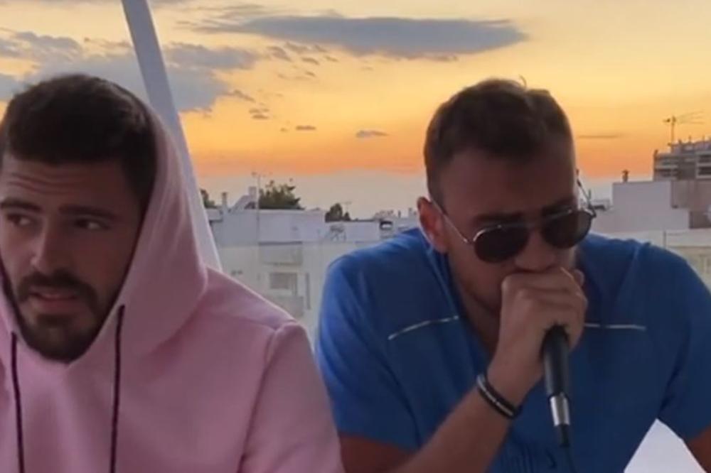 REPREZENTATIVAC SRBIJE DEMONSTRIRAO PEVAČKO UMEĆE: Umesto navijačkih pesama zapevao je ljubavnu!