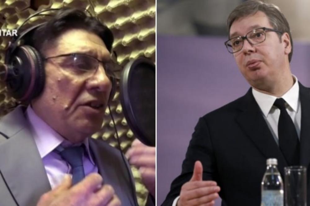 VUČIĆ JE DOBIO NOVU PESMU! U pitanju je NARODNJAK, otpevao ga je ČUVENI MILE, a prve reakcije su – HAOS (VIDEO)