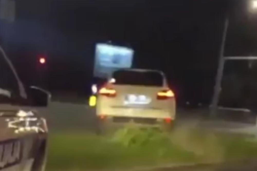 NIKAD LUĐA POTERA NA BEOGRADSKIM ULICAMA! Policija je upalila rotaciju i krenula za njim, ON JE IMAO DRUGI PLAN