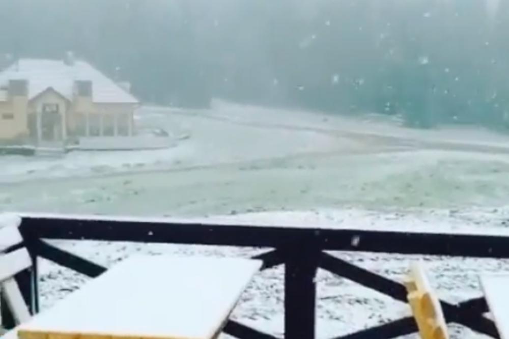 PAO SNEG U MAJU! 2 SRPSKE PLANINE SE ZABELELE! Mreže su preplavljene, da li je ovo stvarno? (VIDEO)