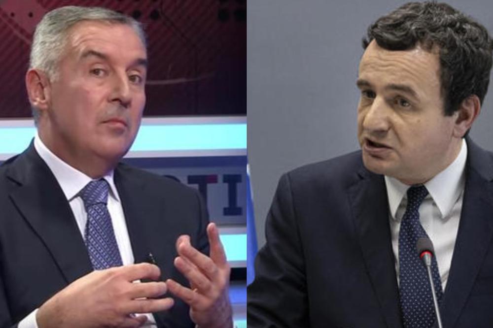 ĐUKANOVIĆ I KURTI RAZGOVARALI, TEMA JE BILA SRBIJA: Ovo su izjavili!