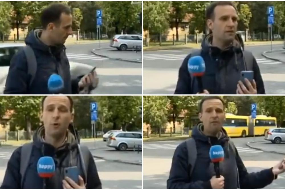 MLATI MIKROFONOM I LUPA ZA SVE PARE! Reporter iz Beograda je pokušao da bude duhovit, pa su ga razbucali na Tviteru