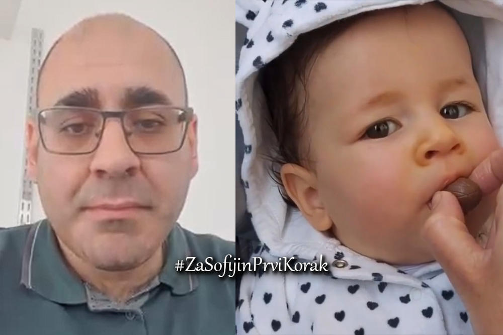 ĐUKA POZIVA CELU SRBIJU, UKLJUČIO SE U AKCIJU ESPRESA! Svi zajedno za Sofijin prvi korak! SMS 797 NA 3030 (VIDEO)