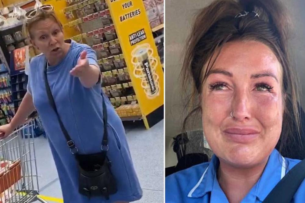 UŠLA U UNIFORMI U PRODAVNICU, ŽENA JOJ REKLA GROZOTE: Medicinska sestra snimila UŽAS koji je doživela (VIDEO)