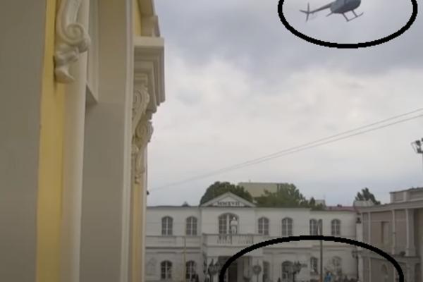 HELIKOPTERI LETE IZNAD ZADRUGE, RUŠILI CELO DVORIŠTE! Voditelj i učesnici vrištali i bežali po imanju! (ŠOOK VIDEO)