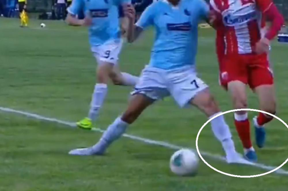 DISKUTABILAN PENAL ZA ZVEZDU NA BANJICI: Sami procenite da li je sudija bio u pravu ili ne!