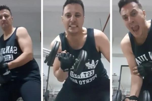 URNEBESNI SNIMAK IZ TERETANE! EVO KAKO ANDRIJA PSUJE I VEŽBA: Osam ti majki pomilujem...