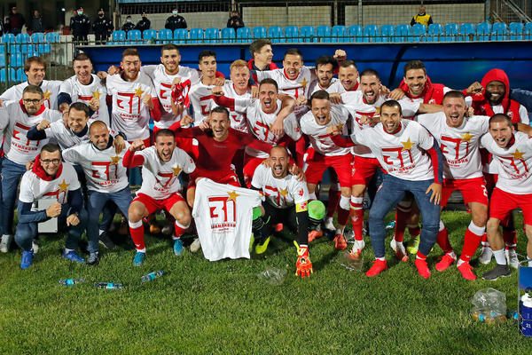 CRVENA ZVEZDA ŠAMPION 31. PUT U ISTORIJI: Petarda na Banjici, Ivanić je Dekijev štih za Evropu!