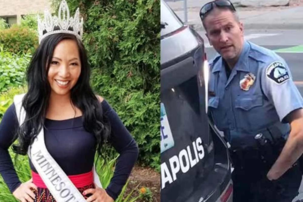 SUPRUGA POLICAJCA KOJI JE UBIO FLOJDA JE POZNATA LEPOTICA: Ono što je rekla o mužu je ostavilo Ameriku bez teksta!