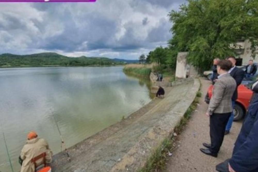 ANA BRNABIĆ POSETILA SRPSKO JEZERO: Nije mogla da sakrije oduševljenje, ONO IMA VELIKI POTENCIJAL (FOTO)