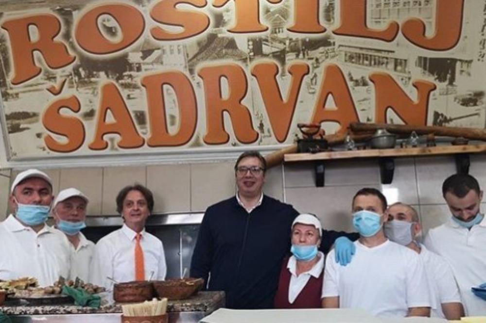 VUČIĆ SVRATIO KOD LEGENDARNOG JONUZA! Nije mogao da sakrije KOLIKO MU SE SVIĐAJU! (FOTO)