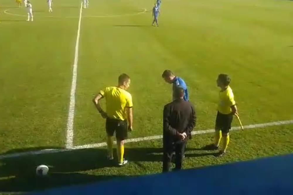 EVO ZAŠTO GA ZOVU NOVI MAŽIĆ: Sudija Jovanović je sve vreme znao da će se meč nastaviti, iako ga je prekinuo!