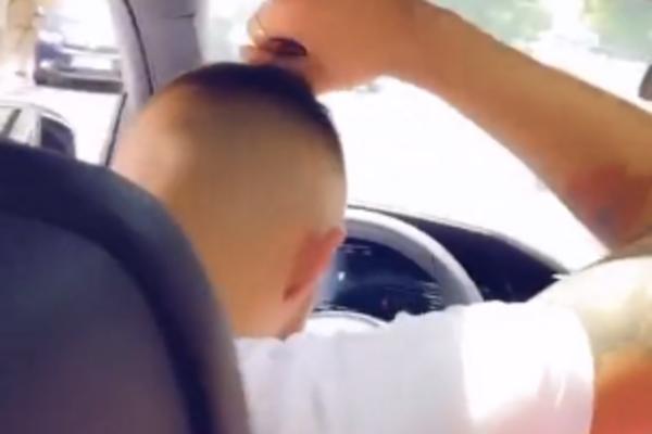 VELJKO STRPAO SVE TRUBAČE U AUTO: Svirali dok se vozi gradom, I TO BAŠ OVU PESMU! (VIDEO)