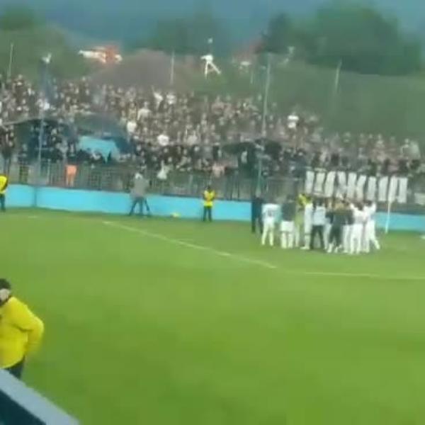 OVO NISTE MOGLI DA VIDITE NA TV: Grobari posle utakmice u Surdulici vređali Zvezdana Terzića! (VIDEO)