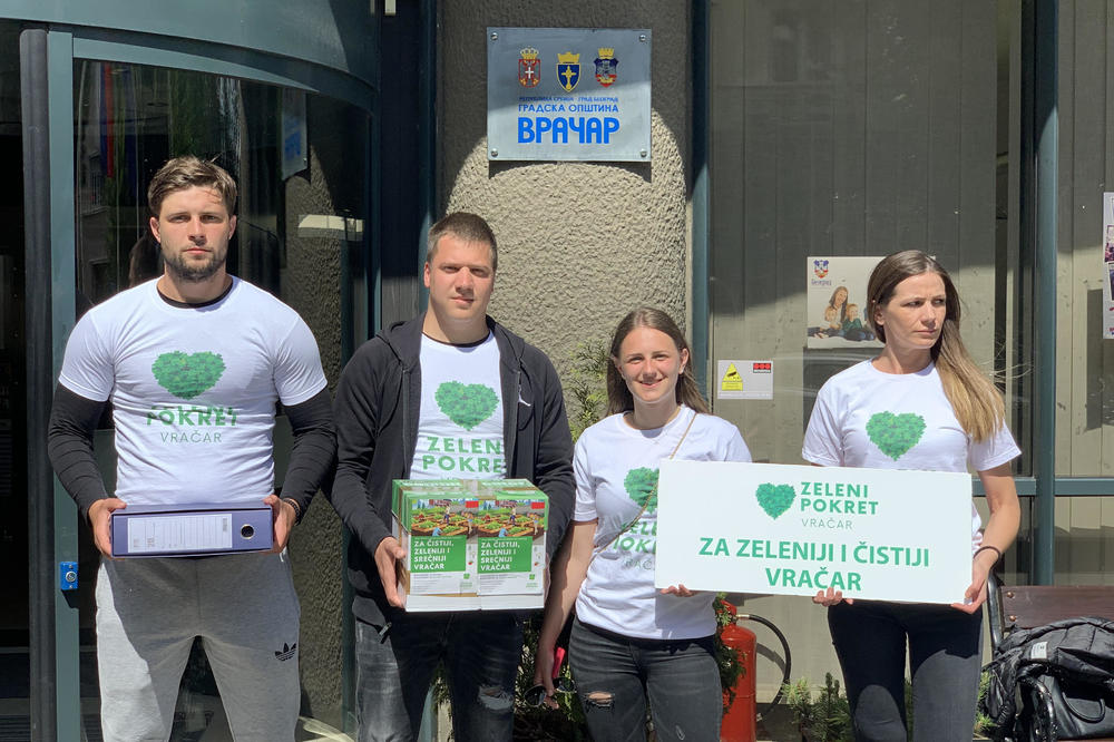 PRIKUPILI POTPISE: Zeleni pokret Vračar ušao u trku za zelene odbornike na Vračaru