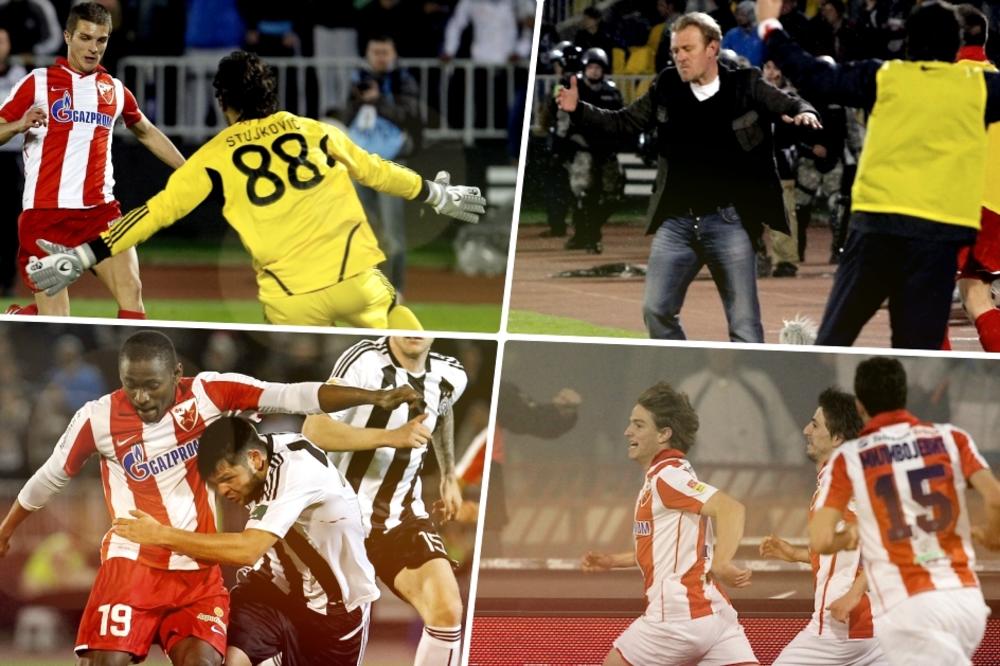 ROBIJEVA TIKA-TAKA I 180 MINUTA NADMOĆI: Zvezda je poslednji Kup osvojila u polufinalu, Partizan je bio uništen!