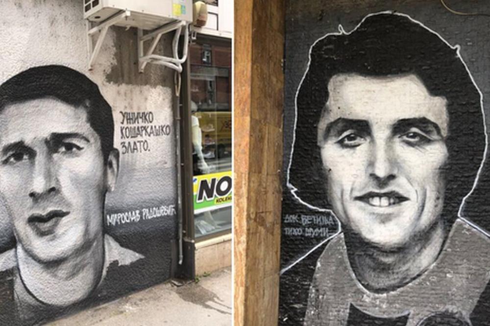 2 LEGENDE PARTIZANA I SRPSKOG SPORTA DOBILE MURALE U "SVOM" GRADU: Oni su užičko zlato!