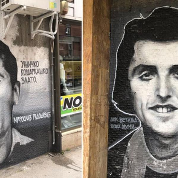2 LEGENDE PARTIZANA I SRPSKOG SPORTA DOBILE MURALE U "SVOM" GRADU: Oni su užičko zlato!