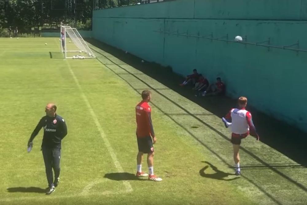ZANIMLJIVO TAKMIČENJE NA TRENINGU ZVEZDE: Borjan se iznervirao, a jedan štoper je izdominirao! (VIDEO)
