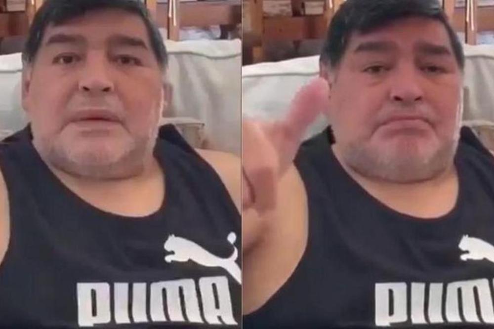 DA LI SE MARADONA STVARNO OVOLIKO UGOJIO? Snimak koji je zabrinuo sve Dijegove fanove - pogledajte samo taj stomak!