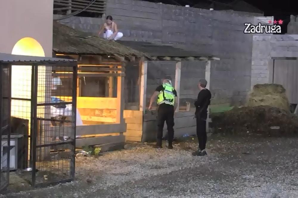 INCIDENT NA IMANJU: Dok je spasavao Draganu, radnik iz obezbeđenja se povredio! (VIDEO)