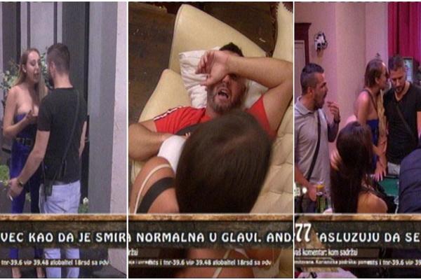 FEJK PAROVI PRAVE I FEJK SVAĐE! Ovako se zadrugari bore za kadar!