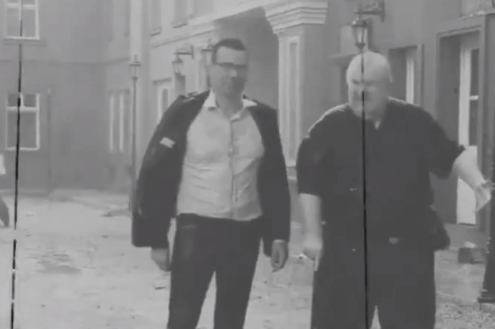 FOTO-MONTAŽA KOJOM JE ČANAK ISMEJAN KAO NIKAD DO SADA: Šta rade Stanlio i Olio na kiši? (VIDEO)