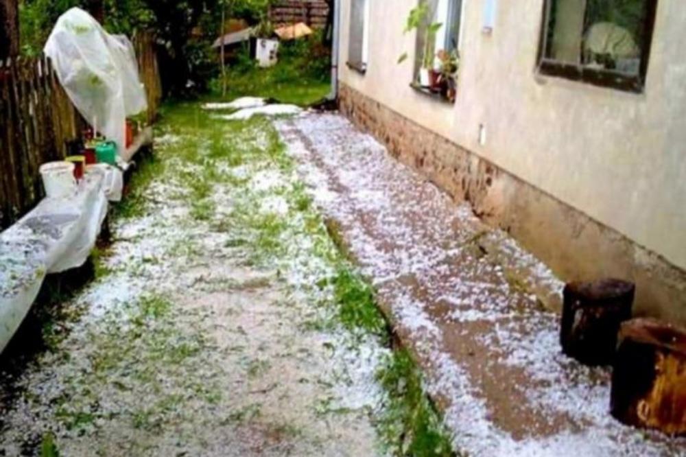 GRAD TUKAO PO NOVOJ PAZOVI! Ubrzo stižu pljuskovi sa grmljavinom, ovaj deo zemlje je sledeći na udaru (FOTO)