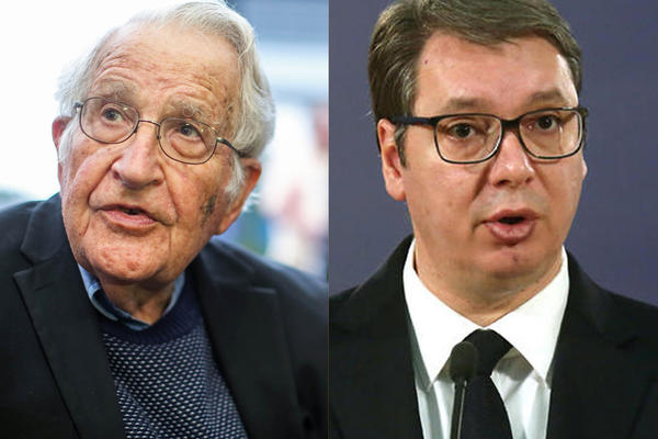 NAOM ČOMSKI NAPISAO VUČIĆU PISMO: Nadam se da će on preduzeti nešto!