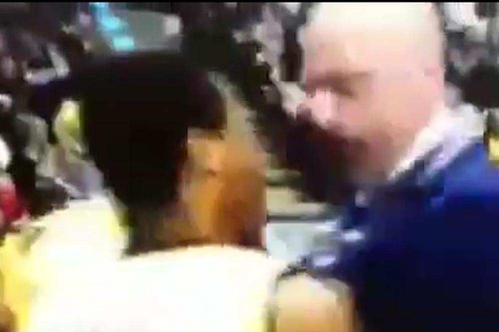 SAŠA OBRADOVIĆ NASRNUO NA BIVŠEG IGRAČA PARTIZANA: Umalo su se potukli na tajm-autu! (VIDEO)