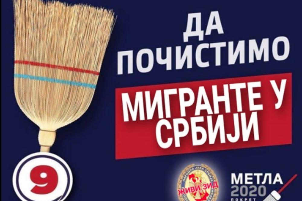 METLA BI DA POČISTI MIGRANTE! Da li je ovo rasizam i ko treba da reaguje na ovakve stvari?