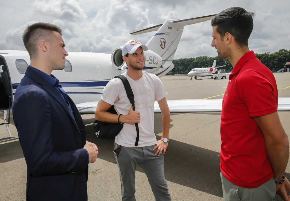 Novak Đoković, Đorđe Đoković, Dominik Tim