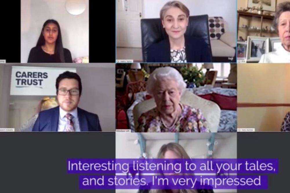 BRITANIJA JE UPRAVO UŠLA U ISTORIJU: Majka kraljica prvi put na video-konferenciji (VIDEO)