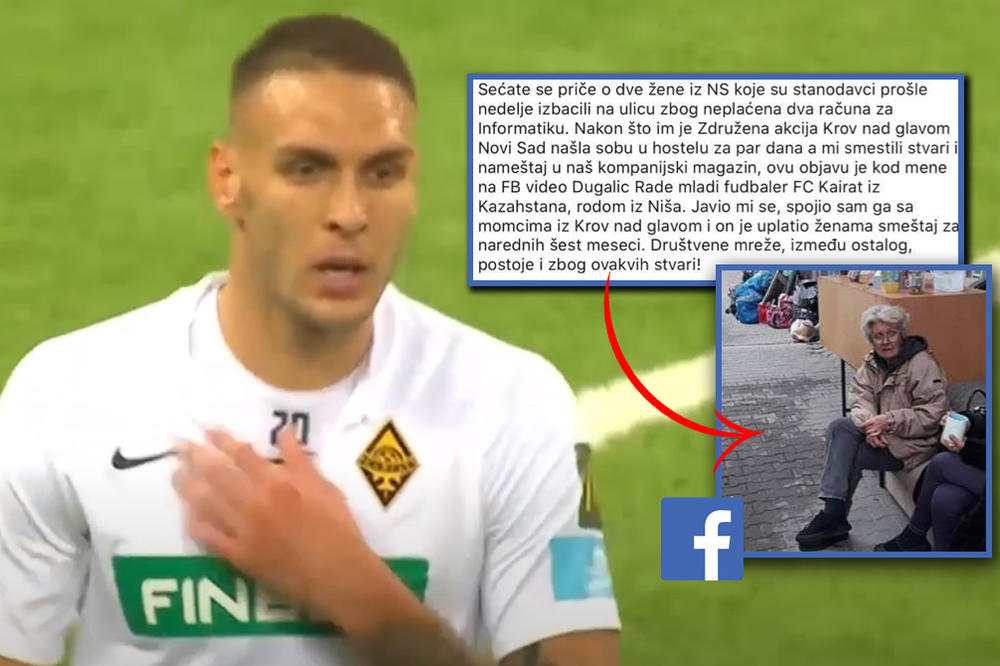 MAJKU I ĆERKU IZ NOVOG SADA JE STANODAVAC IZBACIO NA ULICU: Čuveni fudbaler ispao junačina, OVO MU NEĆE ZABORAVITI