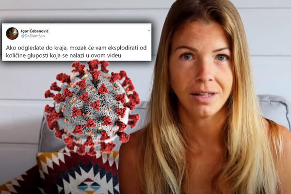AKO ODGLEDATE DO KRAJA MOZAK ĆE VAM EKSPLODIRATI OD KOLIČINE GLUPOSTI: Tema je korona virus (VIDEO)