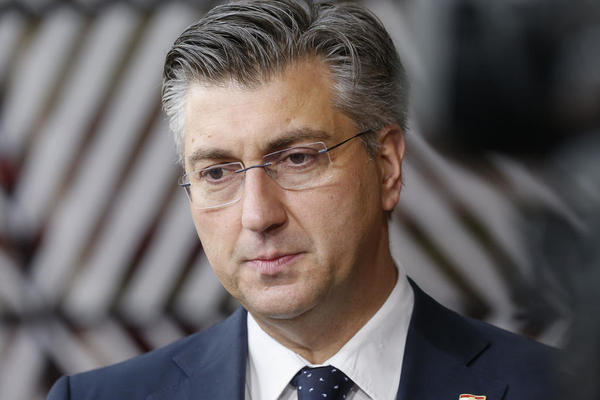 Plenković razrešio uhapšenog ministra sa dužnosti