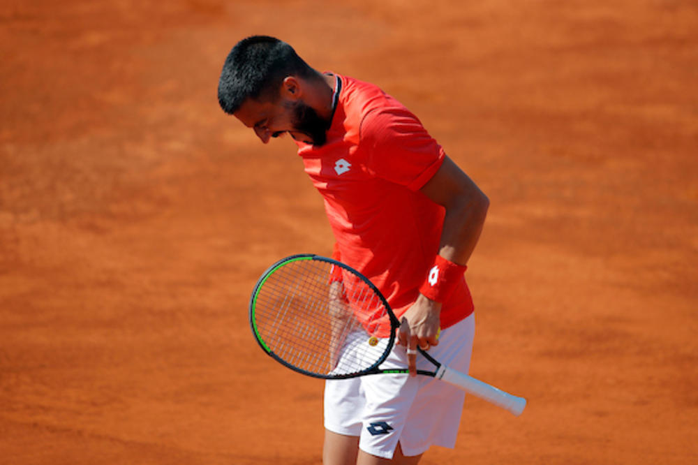 DAMIR DŽUMHUR PRETIO SUDIJI DA ĆE GA UBITI: Teniser iz BiH izazvao neviđeni skandal! Odmah je diskvalifikovan!