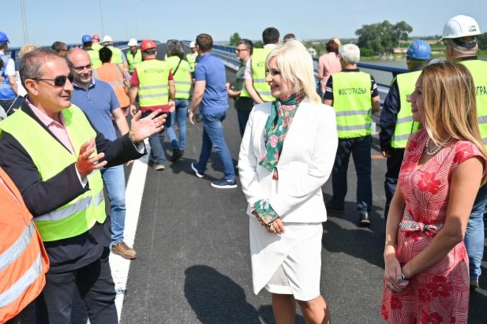 Pušten u saobraćaj most na obilaznici oko Beograda: Ljudi će imati kvalitetniji život (VIDEO)