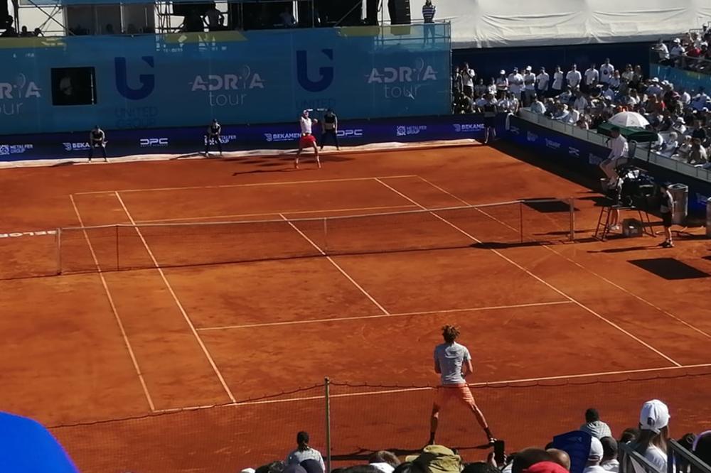 E, ZATO JE NAJVEĆI NA SVETU! Koalicija Đoković - Krajinović prošla u drugi krug, Nole odigrao za prijatelja Filipa!