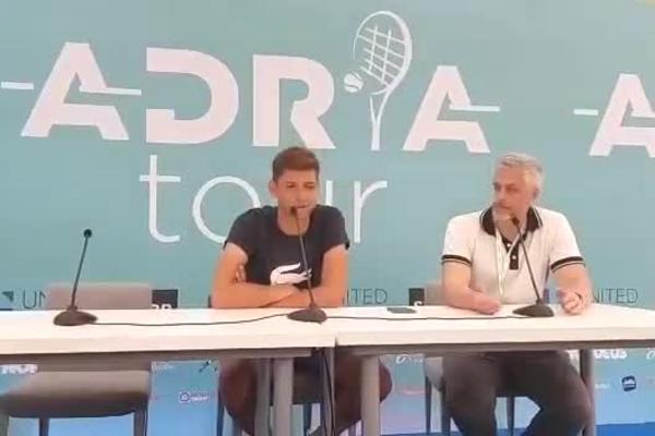 KRAJINOVIĆ PECNUO ĐOKOVIĆA NAKON ŠTO MU JE OVAJ OBEZBEDIO FINALE: Filip se našalio na račun velikog prijatelja!