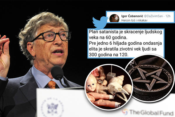 SRBIN OTKRIO PLAN SATANISTA! Umešan je i Bil Gejts!
